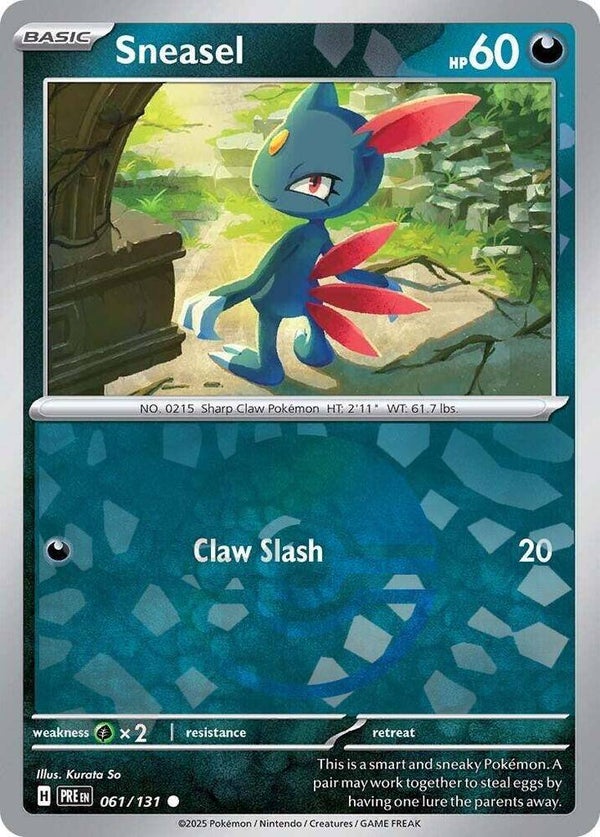 PRE 061/131 Sneasel Pokeball
