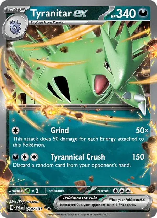 PRE 064/131 Tyranitar EX