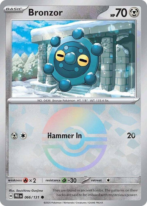 PRE 066/131 Bronzor Pokeball