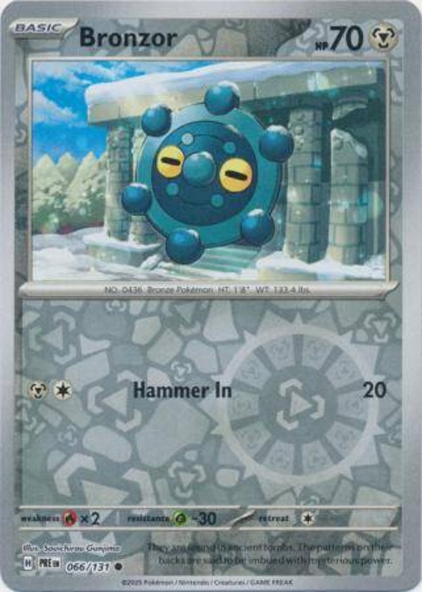 PRE 066/131 Bronzor Reverse