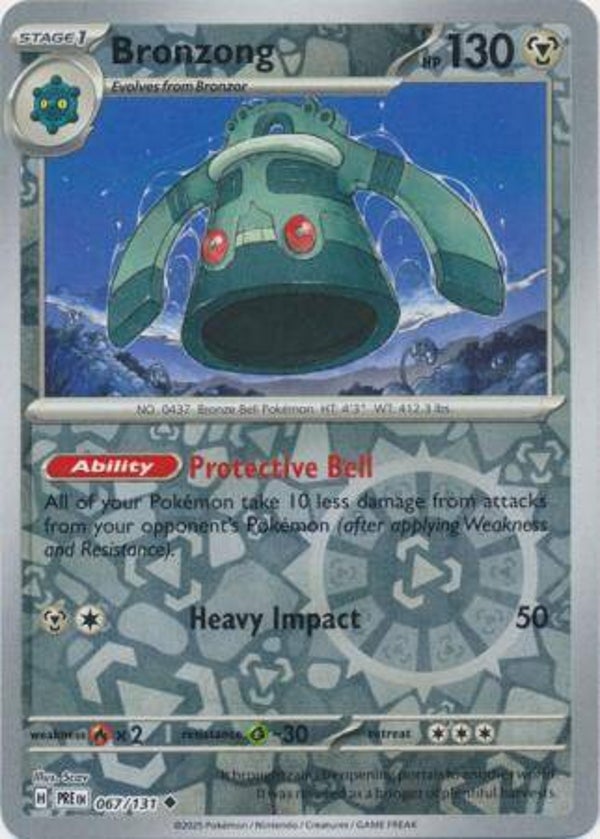 PRE 067/131 Bronzong Reverse