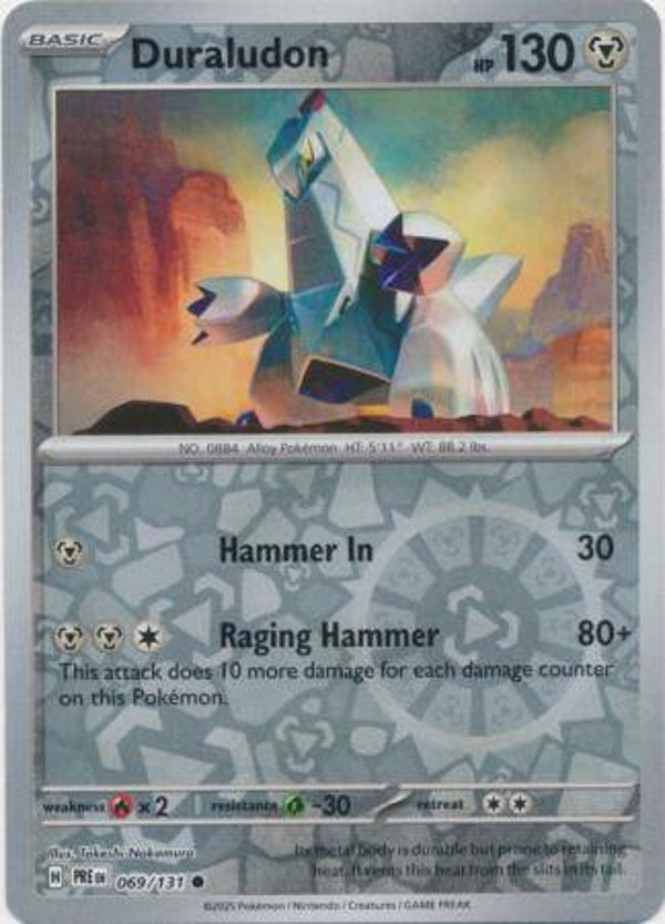 PRE 069/131 Duraludon Reverse