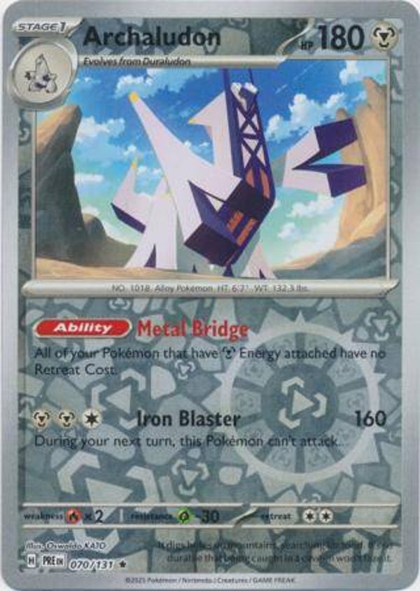 PRE 070/131 Archaludon Reverse