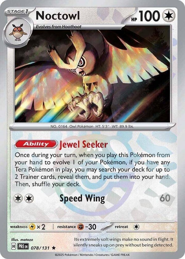PRE 078/131 Noctowl Masterball