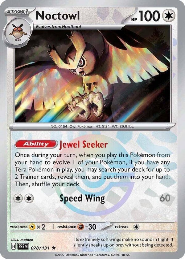PRE 078/131 Noctowl Pokeball