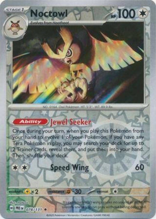 PRE 078/131 Noctowl Reverse