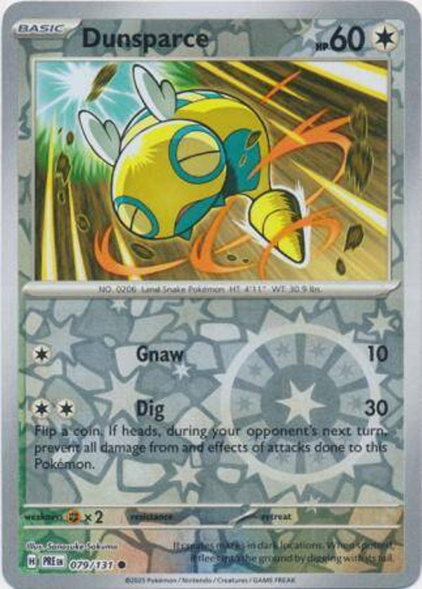 PRE 079/131 Dunsparce Reverse