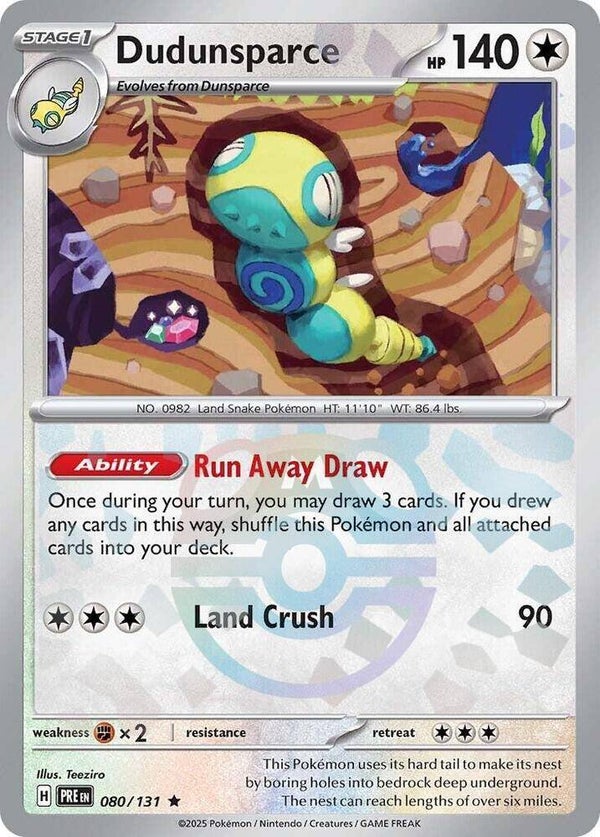 PRE 080/131 Dudunsparce Masterball