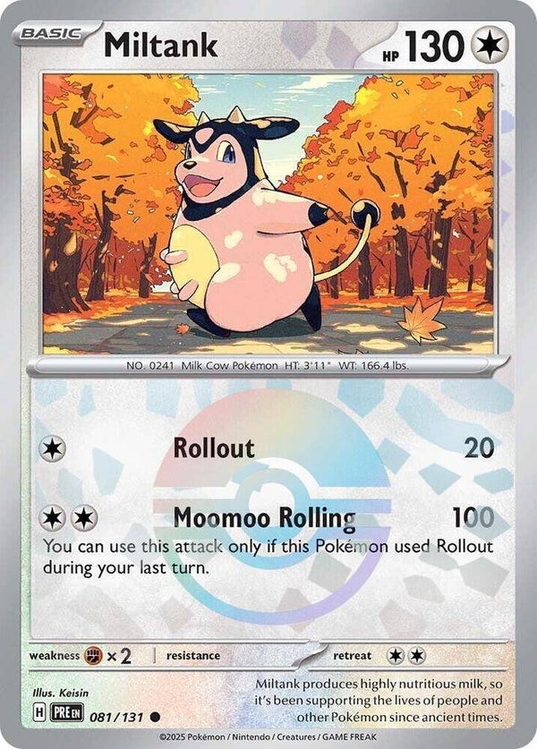 PRE 081/131 Miltank Pokeball