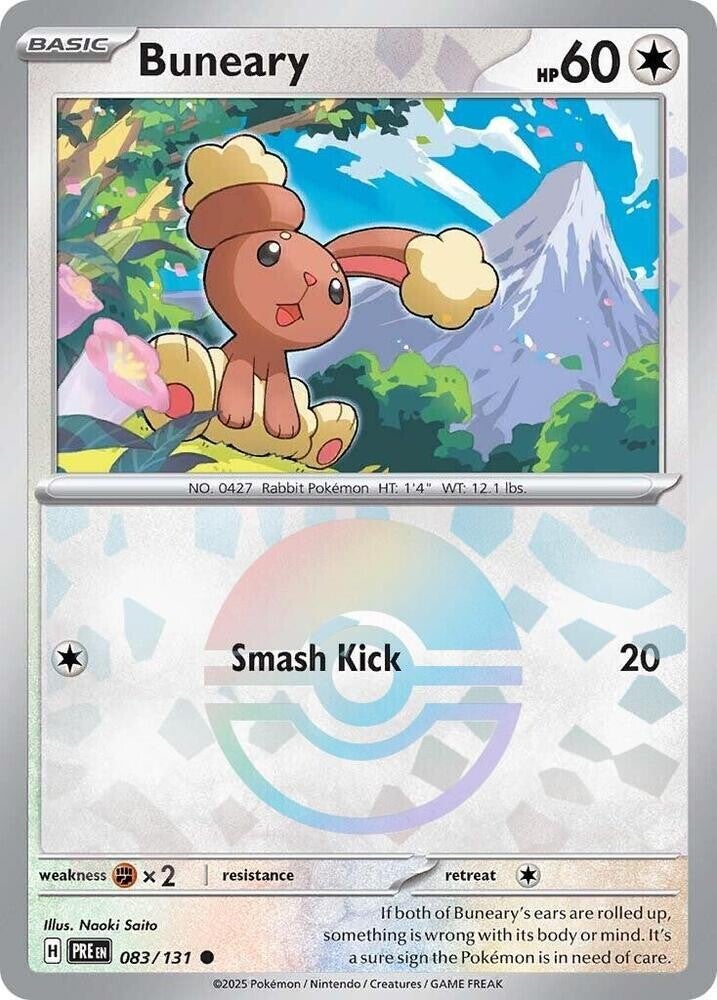 PRE 083/131 Buneary Pokeball