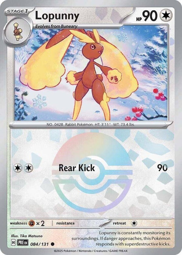 PRE 084/131 Lopunny Pokkeball