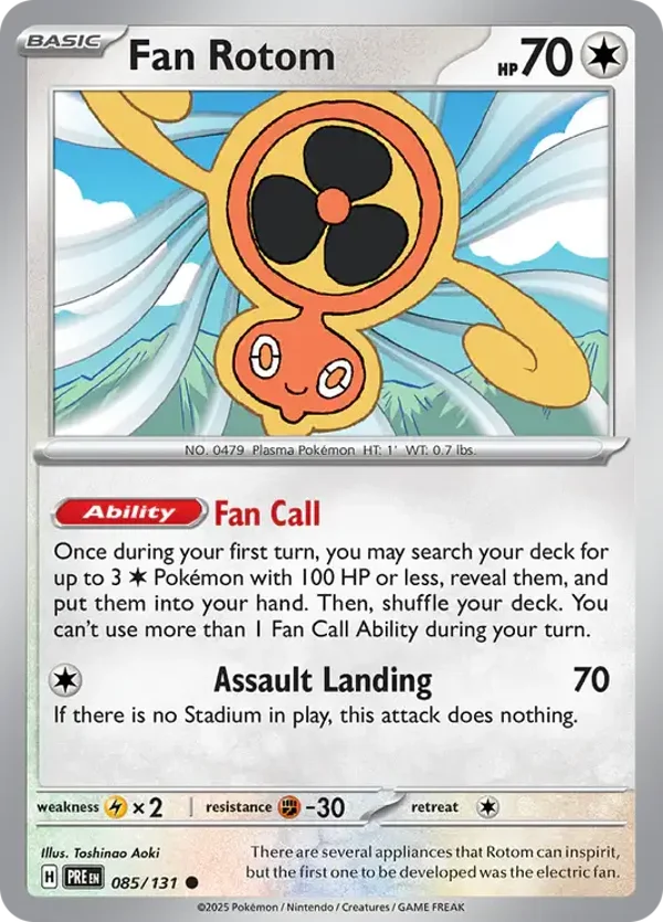 PRE 085/131 Fan Rotom