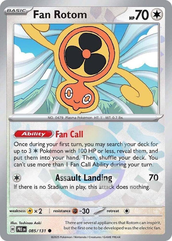 PRE 085/131 Fan Rotom Pokeball