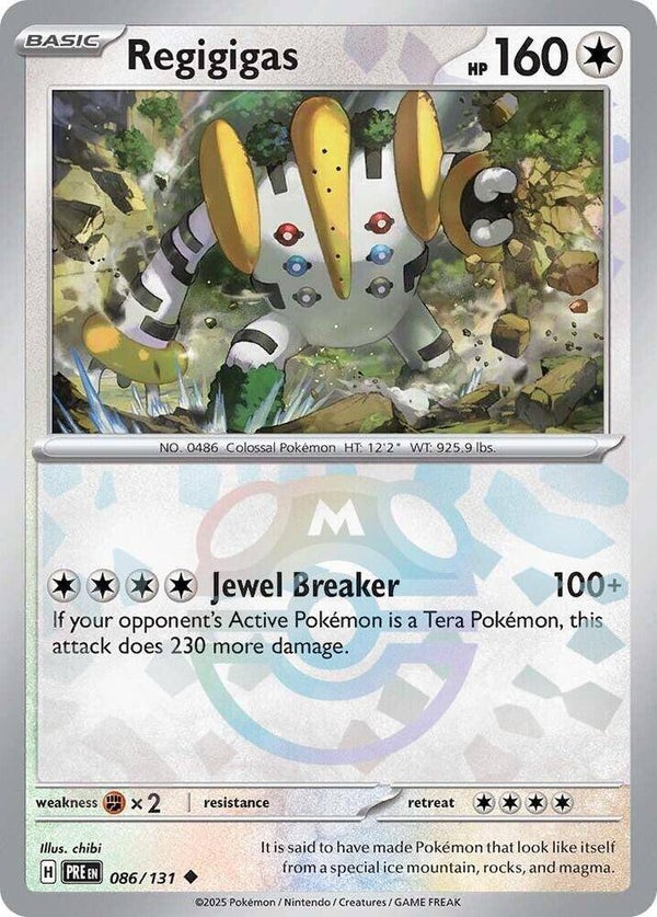 PRE 086/131 Regigigas Masterball