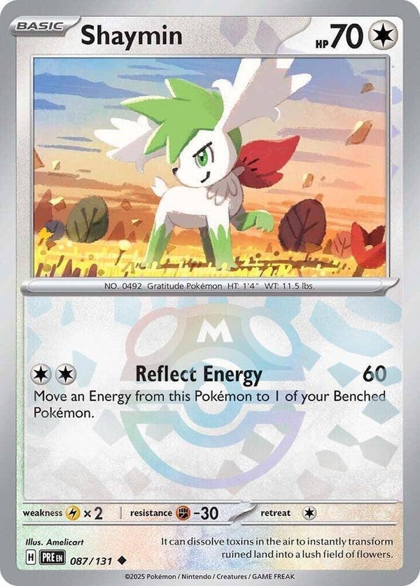 PRE 087/131 Shaymin Masterball