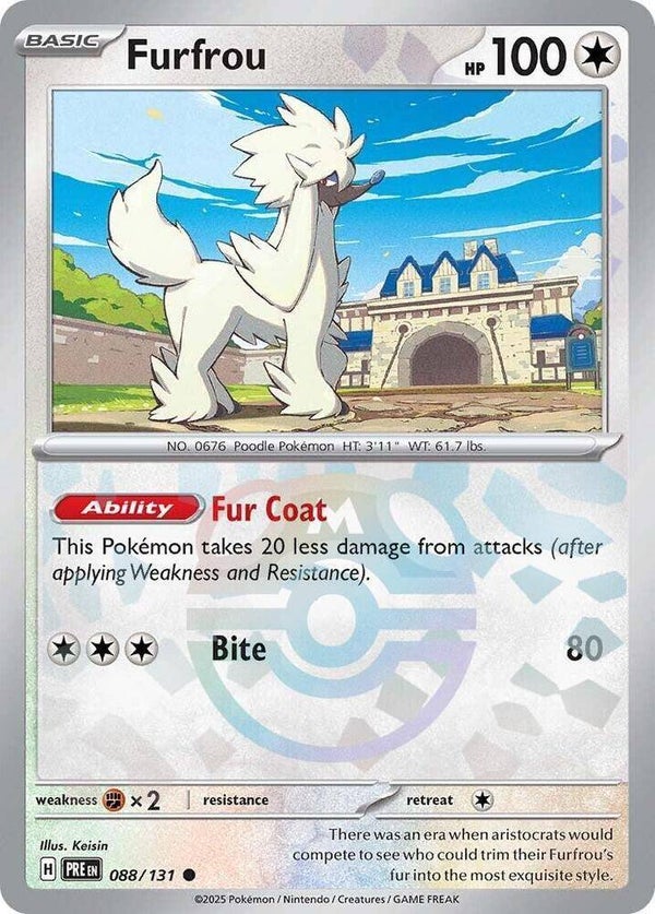 PRE 088/131 Furfrou Masterball