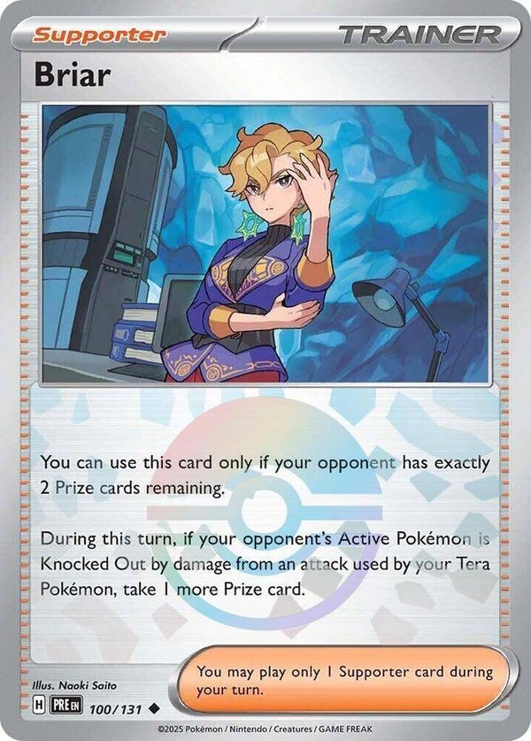 PRE 100/131 Briar Pokeball