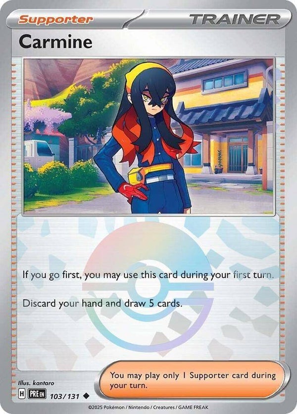 PRE 103/131 Carmine Pokeball