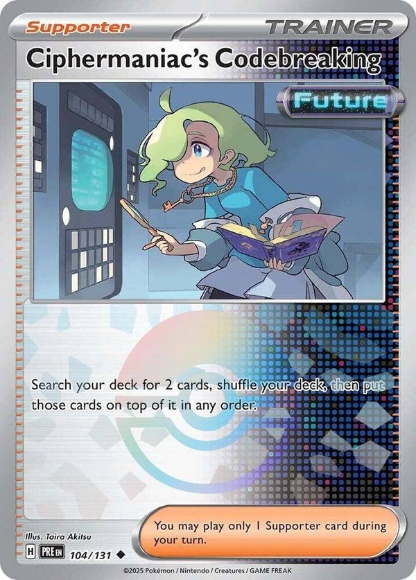 PRE 104/131 Ciphermaniac's Codebreaking Pokeball