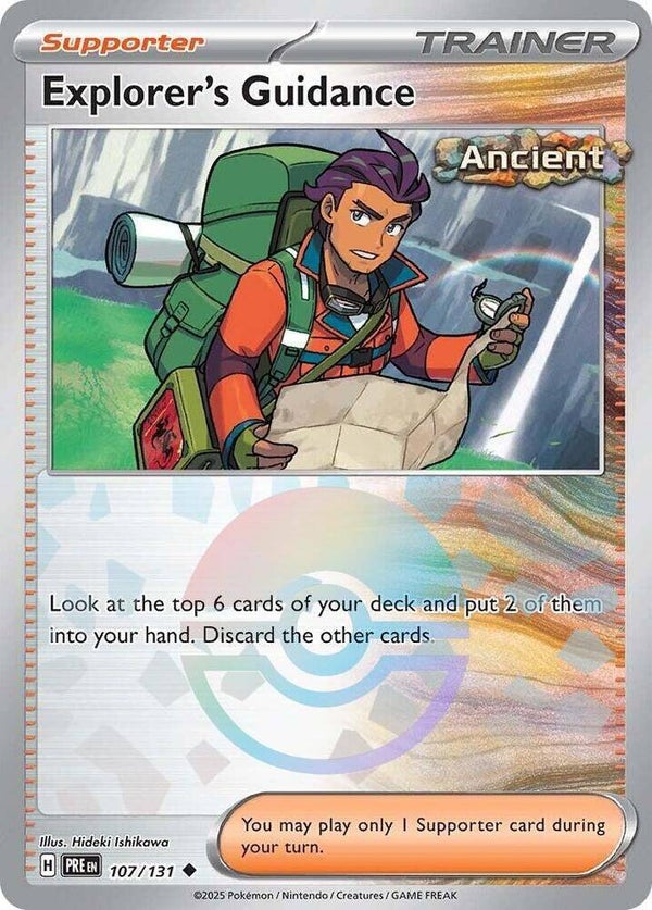 PRE 107/131 Explorer's Guidance Pokeball