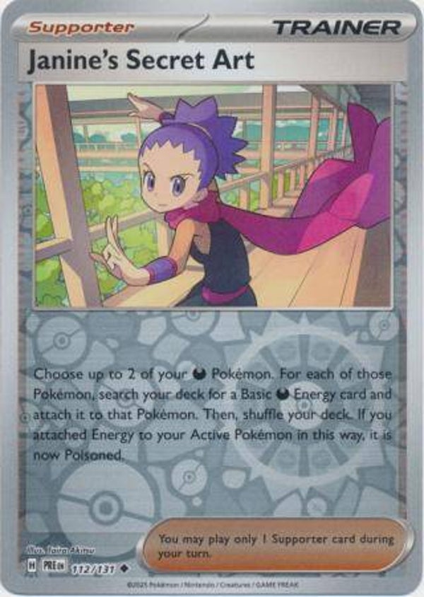 PRE 112/131 Janine's Secret Art Reverse