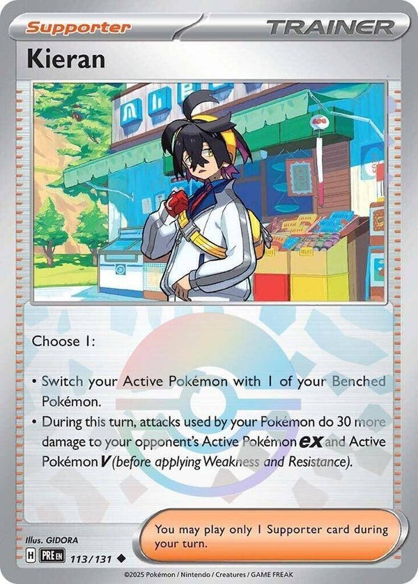 PRE 113/131 Kieran Pokeball