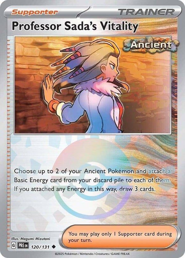 PRE 120/131 Professor Sada's Vitality Pokeball