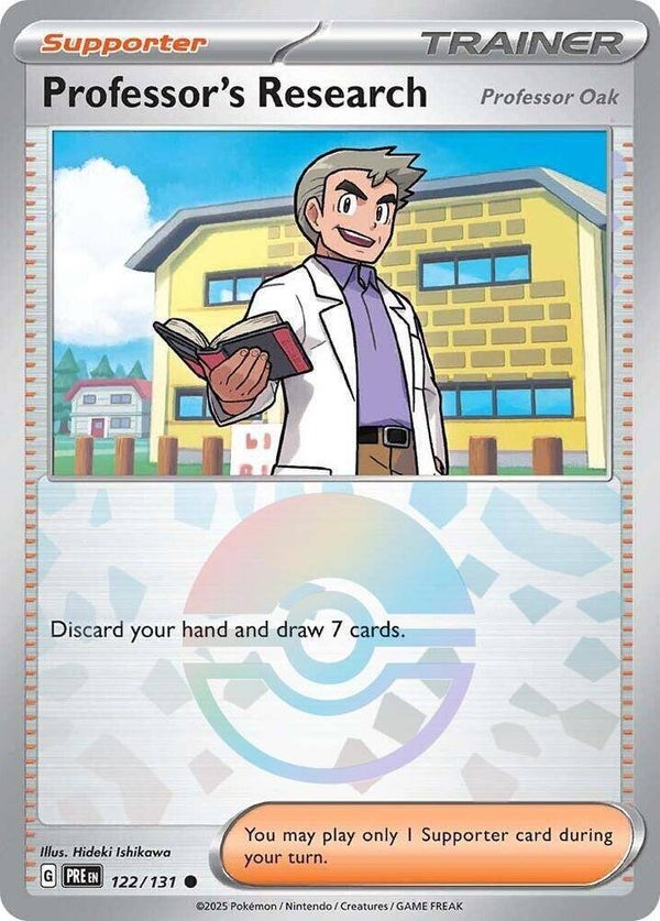 PRE 122/131 Professor's Research Pokeball