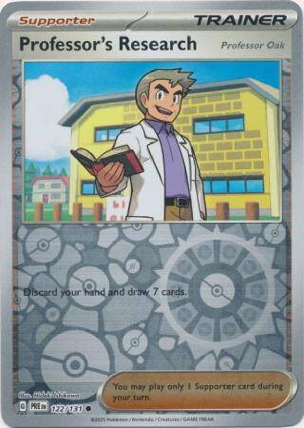 PRE 122/131 Professor's Research Reverse