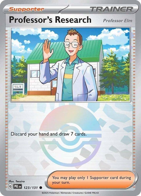 PRE 123/131 Professor's Research Pokeball