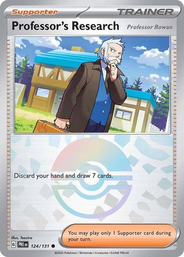 PRE 124/131 Professor's Research Pokeball