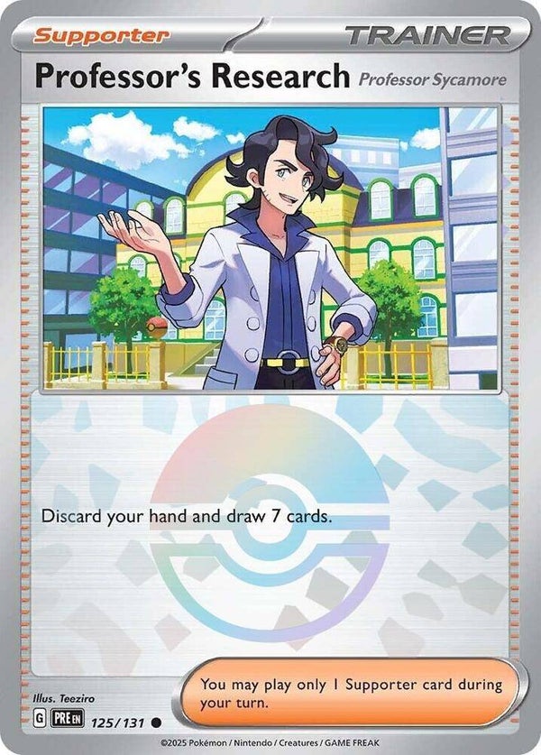 PRE 125/131 Professor's Research Pokeball