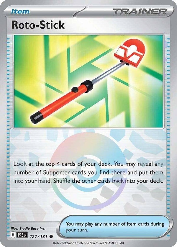 PRE 127/131 Roto-Stick Pokeball