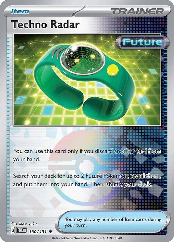 PRE 130/131 Techno Radar Pokeball
