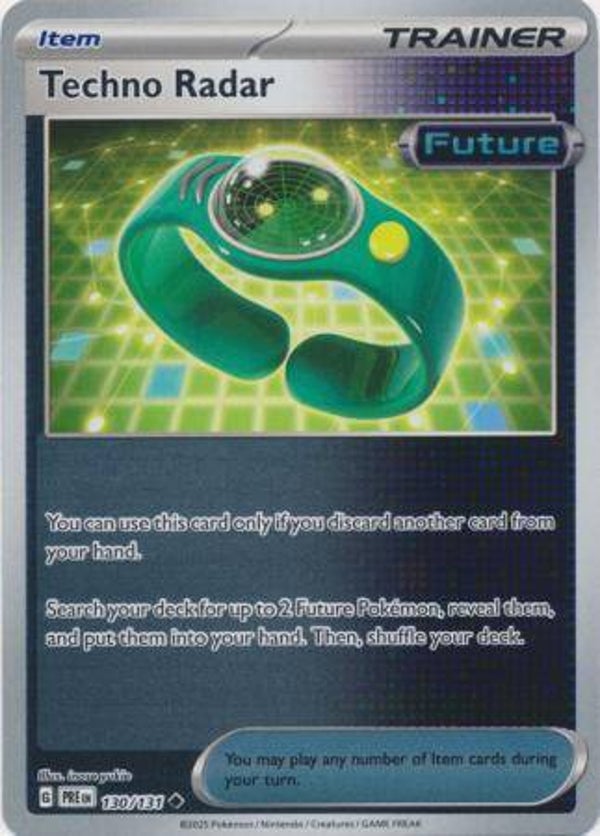 PRE 130/131 Techno Radar Reverse