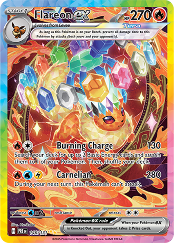 PRE 146/131 Flareon EX