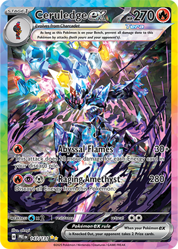 PRE 147/131 Ceruledge EX