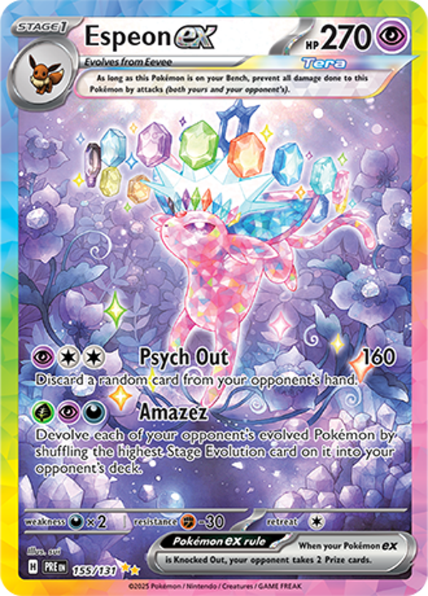 PRE 155/131 Espeon EX