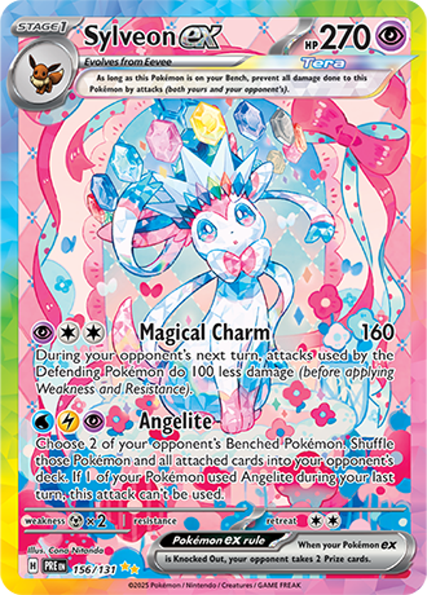 PRE 156/131 Sylveon EX