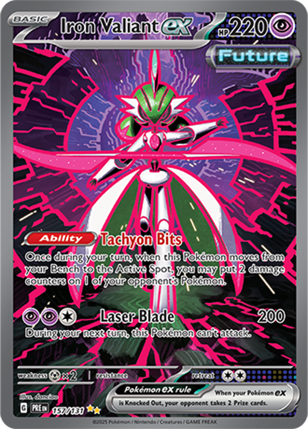 PRE 157/131 Iron Valiant EX