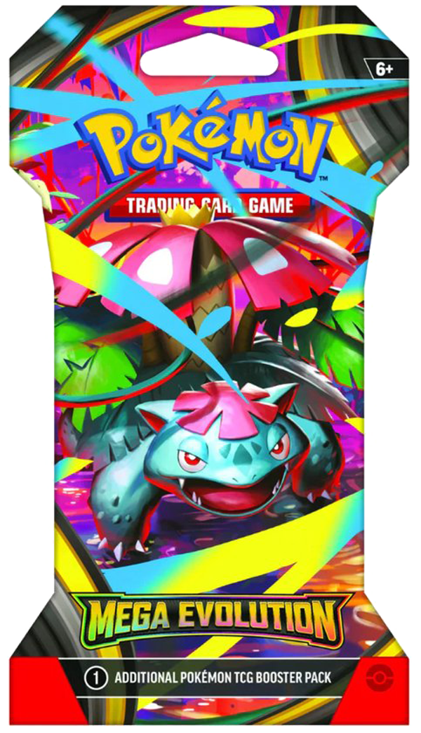 Pokémon Mega Evolution Sleeved Booster Pack