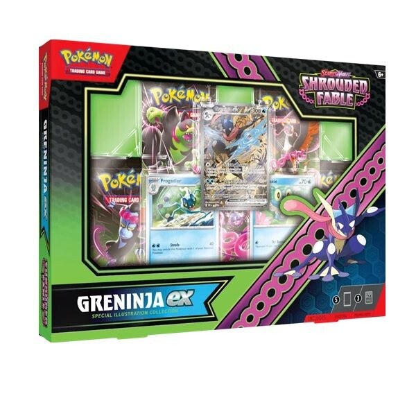 Pokémon Shrouded Fable Greninja EX Special Illustration Collection Box