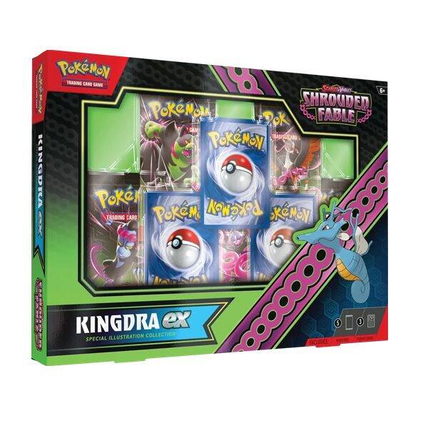 Pokémon Shrouded Fable Kingdra EX Special Illustration Collection Box