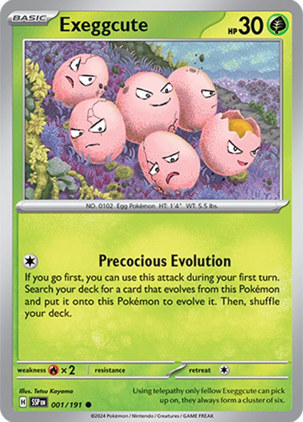 SSP 001/191 Exeggcute