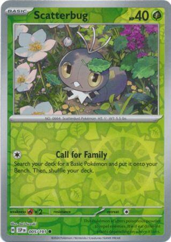 SSP 005/191 Scatterbug Reverse