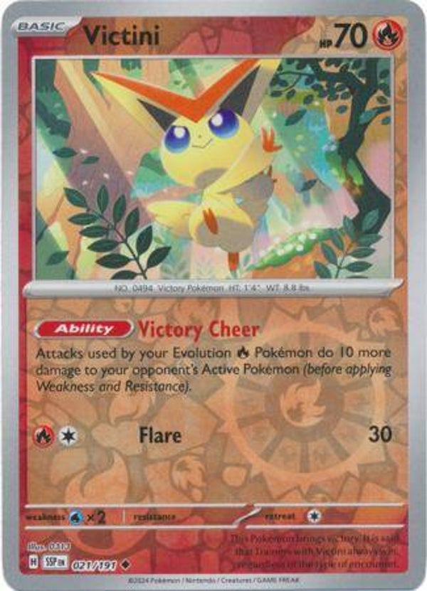 SSP 021/191 Victini Reverse