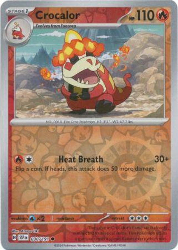 SSP 030/191 Crocalor Reverse