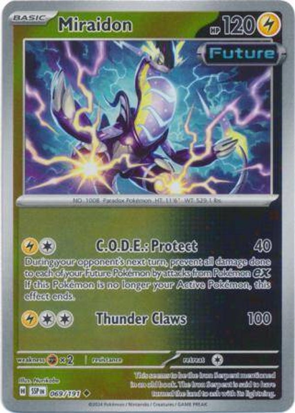 SSP 069/191 Miraidon Reverse