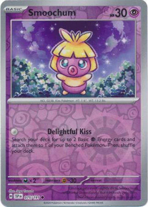 SSP 075/191 Smoochum Reverse