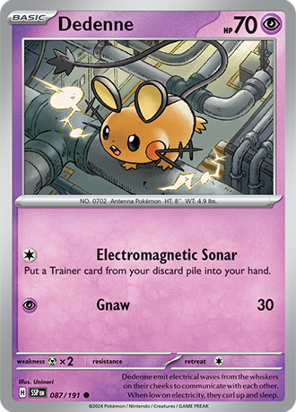 SSP 087/191 Dedenne